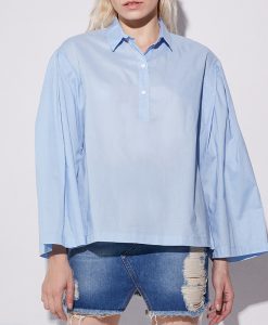 BJ Jeans Collections Young Miss เสื้อเชิ้ตแขนบาน รุ่น YMYL-052