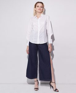 BJ Jeans Collections Young Miss เสื้อเชิ้ตแขนยาว รุ่น YMYL-046