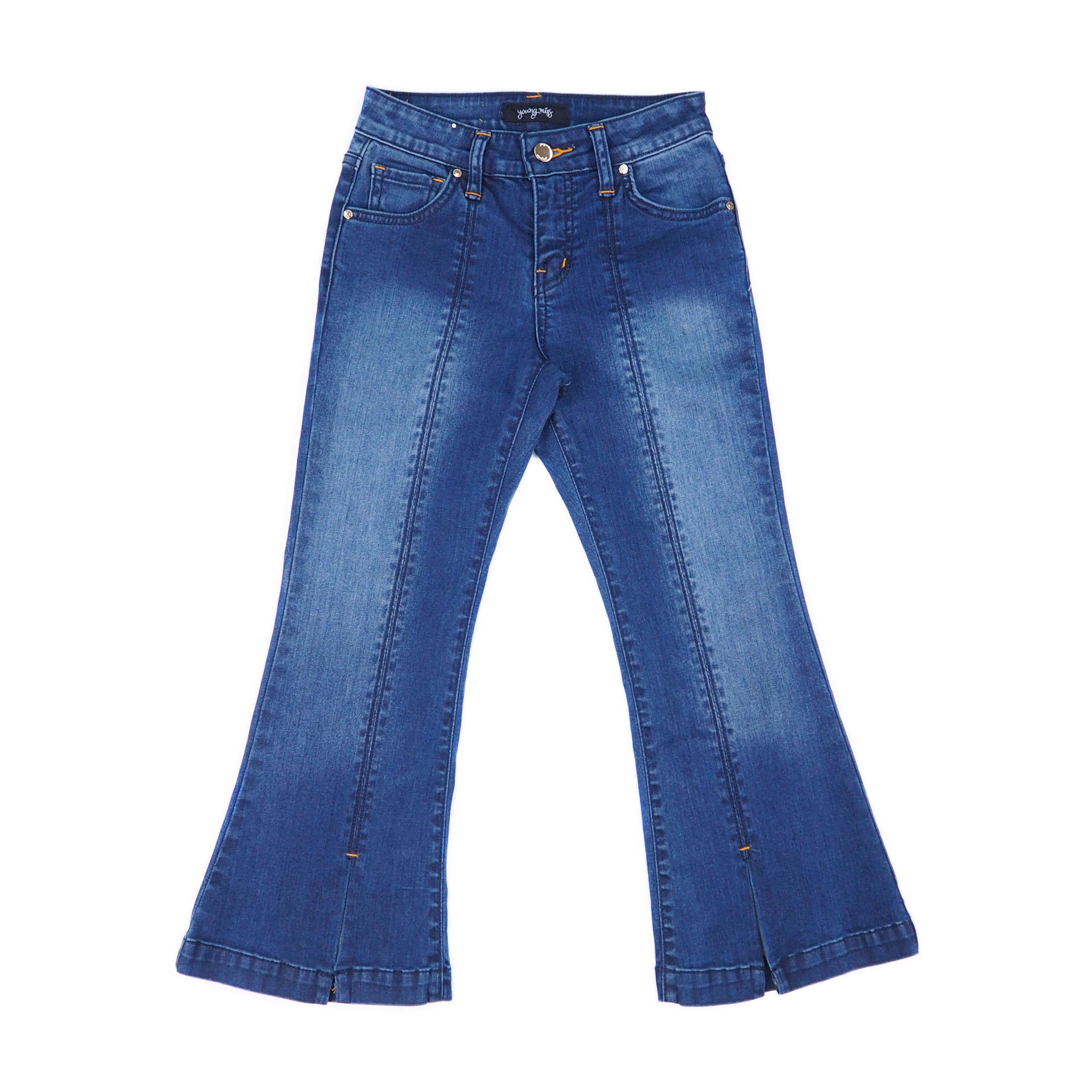 BJ Jeans Collections Young Miss กางเกงยีนส์ทรง Boot Cut รุ่น  YMLPM-002