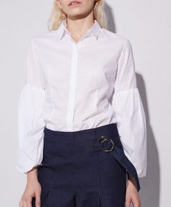 BJ Jeans Collections Young Miss เสื้อเชิ้ตแขนบาน รุ่น YMYL-048