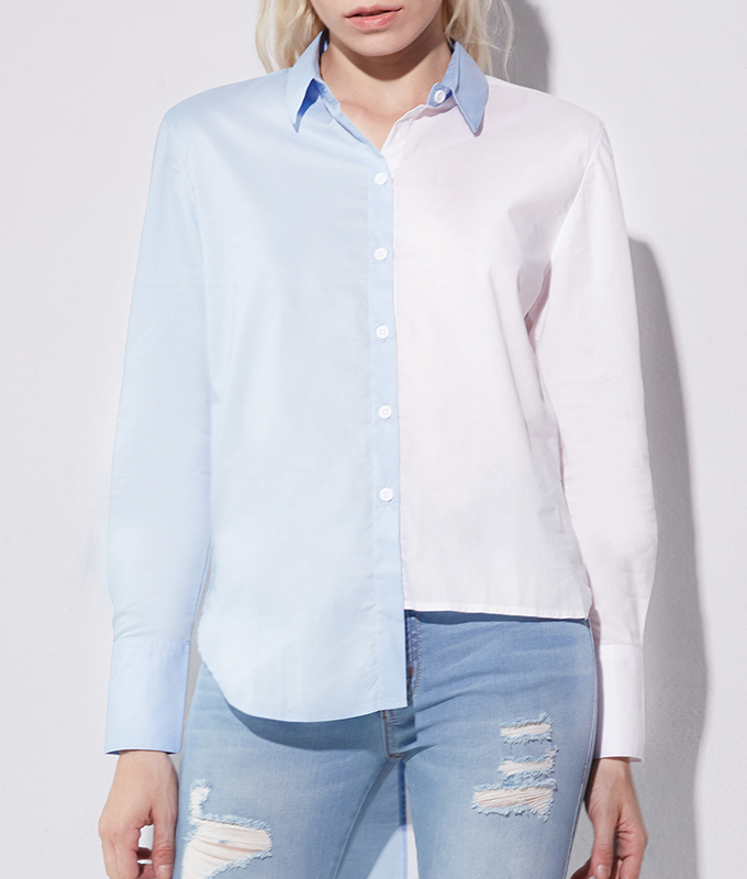 BJ Jeans Collections Young Miss เสื้อเชิ้ตแขนยาว รุ่น YMYL-050
