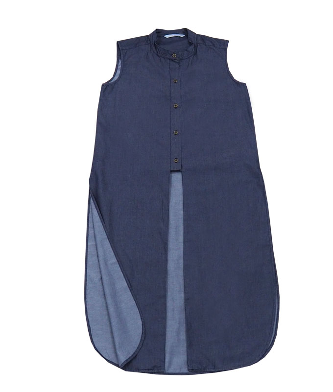 BJ Jeans Collections Young Miss เสื้อคอจีนแขนกุด รุ่น YMYB-008